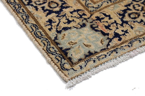 Image 1 of Tappeto persiano originale annodato a mano Vintage Art Modern Kirman 212 x 122 cm Ottime condizioni