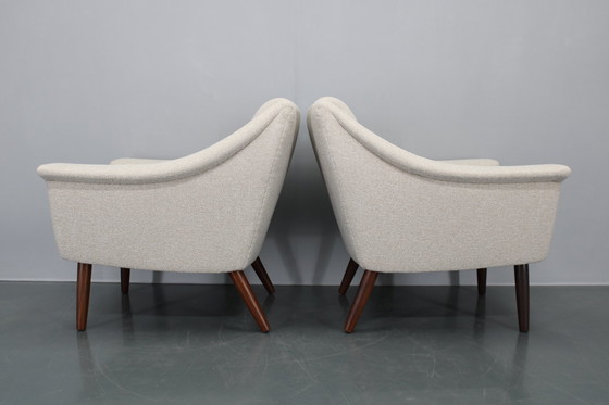 Image 1 of Par de sillones daneses restaurados de la década de 1960