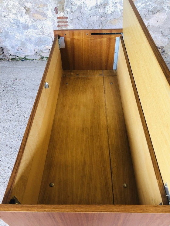 Image 1 of Mid-Century, Vintage , Storage Cabinet On Metal Legs, 1970S