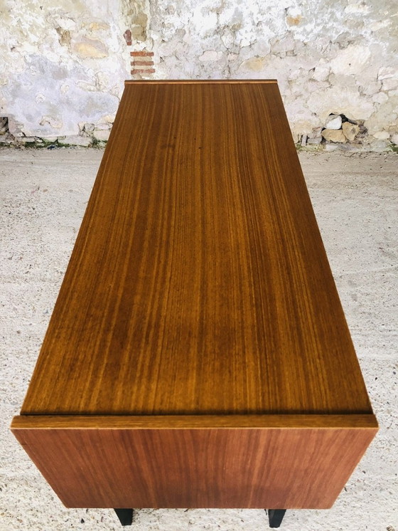 Image 1 of Mid-Century, Vintage , Storage Cabinet On Metal Legs, 1970S