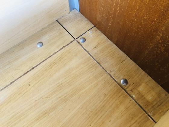 Image 1 of Mid-Century, Vintage , Storage Cabinet On Metal Legs, 1970S