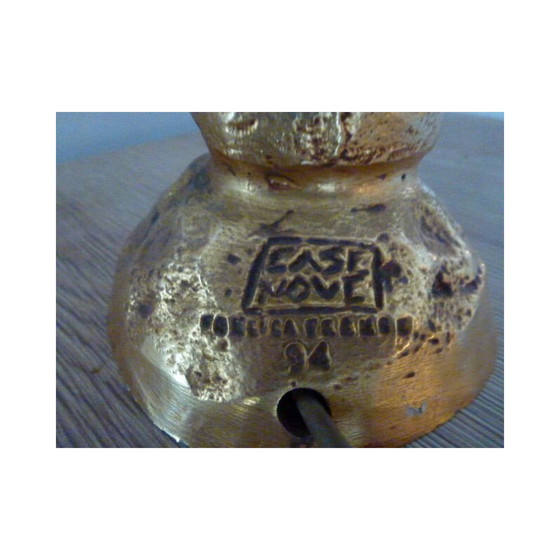 Image 1 of Lampada vintage in bronzo di Pierre Casenove, anni '90