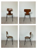 4 sedie a martello Fritz Hansen