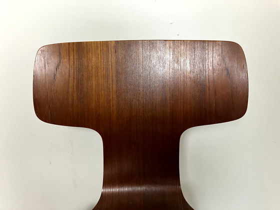 Image 1 of 4x Chaise Fritz Hansen Hammer