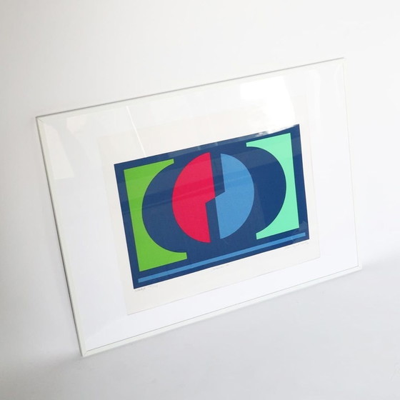 Image 1 of Hans August Andersen Silkscreen Artwork Danish Design Limited