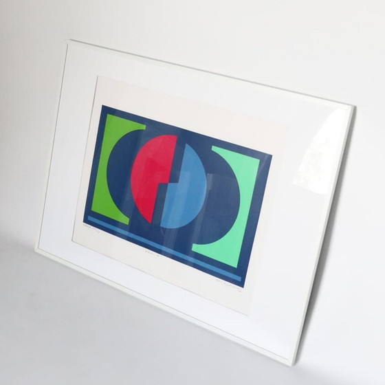 Image 1 of Hans August Andersen Silkscreen Artwork Danish Design Limited