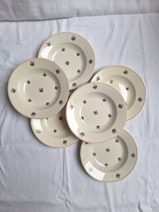 Moulin Des Loups soup plates