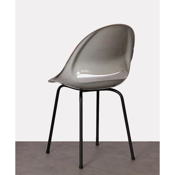 Image 1 of Vintage grey chair by Miroslav Navratil for Vertex, 1959