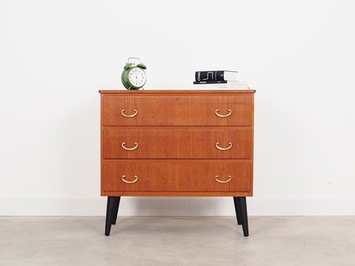 Teak Chest Of Drawers, Swedish Design, 1970S, Production: Sweden