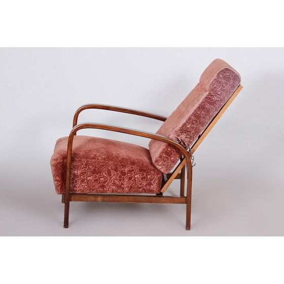 Image 1 of Poltrona da posizionamento Art Déco vintage, anni '30