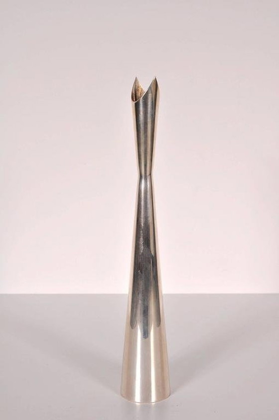 Image 1 of 1950s Cardinale Vase by Lino Sabattini for Christofle, France