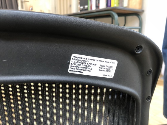 Image 1 of 2x Herman Miller Aeron office chair