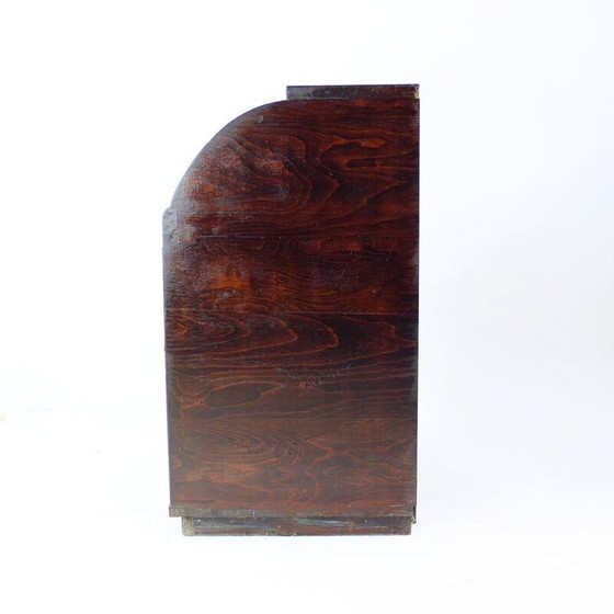 Image 1 of Vintage oak wood sideboard, Czechoslovakia 1950