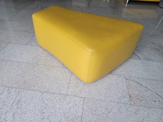 Image 1 of Leolux sofa with footstool