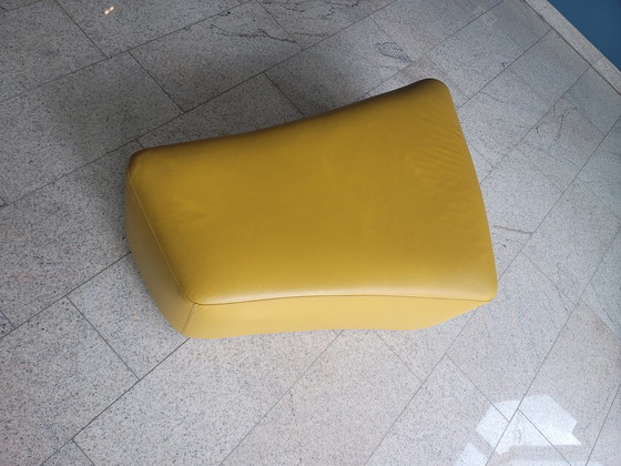 Image 1 of Leolux sofa with footstool