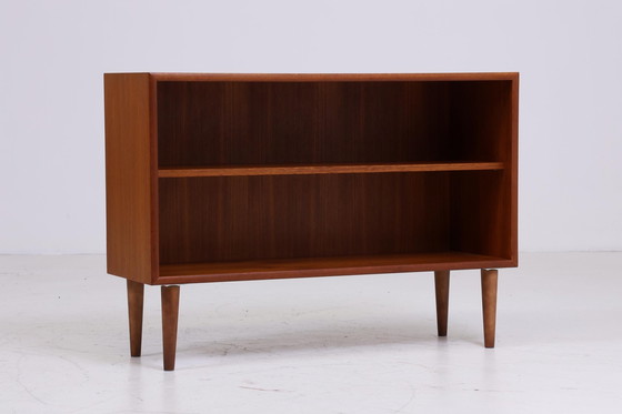 Image 1 of Open vintage teak chest of drawers 60s | Mid - Century cabinet vintage hallway storage retro wood