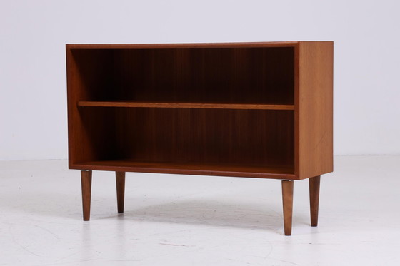 Image 1 of Open vintage teak chest of drawers 60s | Mid - Century cabinet vintage hallway storage retro wood