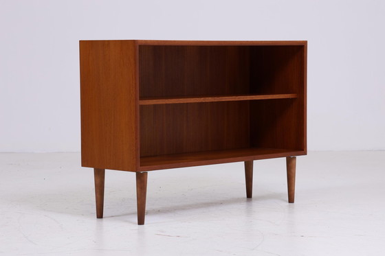 Image 1 of Open vintage teak chest of drawers 60s | Mid - Century cabinet vintage hallway storage retro wood