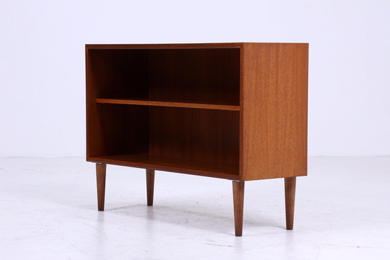 Image 1 of Open vintage teak chest of drawers 60s | Mid - Century cabinet vintage hallway storage retro wood