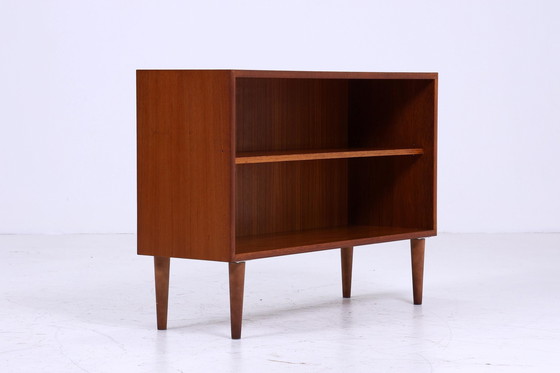 Image 1 of Open vintage teak chest of drawers 60s | Mid - Century cabinet vintage hallway storage retro wood