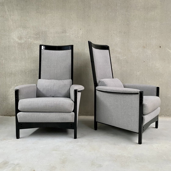 Image 1 of 2 X Giorgetti Armchairs Italian Design Umberto Asnago