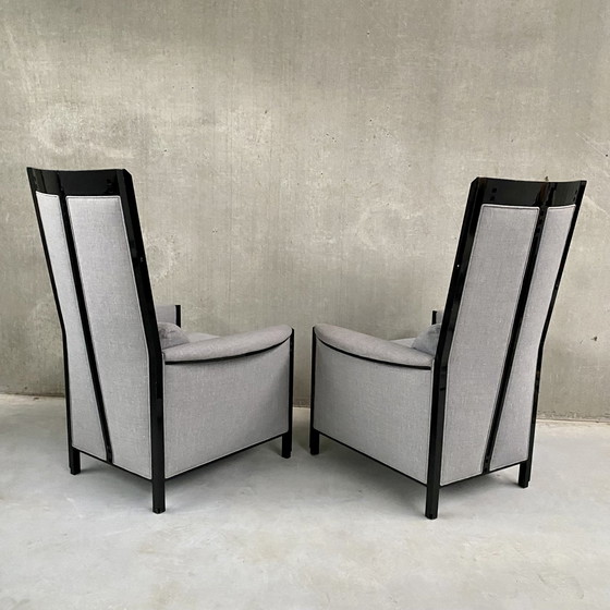 Image 1 of 2 X Giorgetti Armchairs Italian Design Umberto Asnago