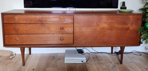 Mid - Century Danish Teak Design Sideboard With Drawers.