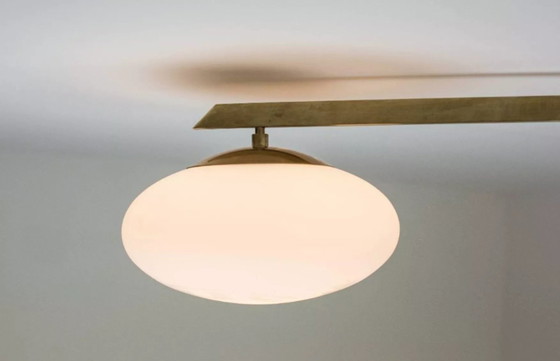 Image 1 of Lampada da soffitto in ottone Trienale