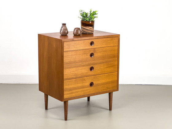 Image 1 of Teak Chest Of Drawers By Børge Mogensen For Karl Andersson & Söner, 1960S