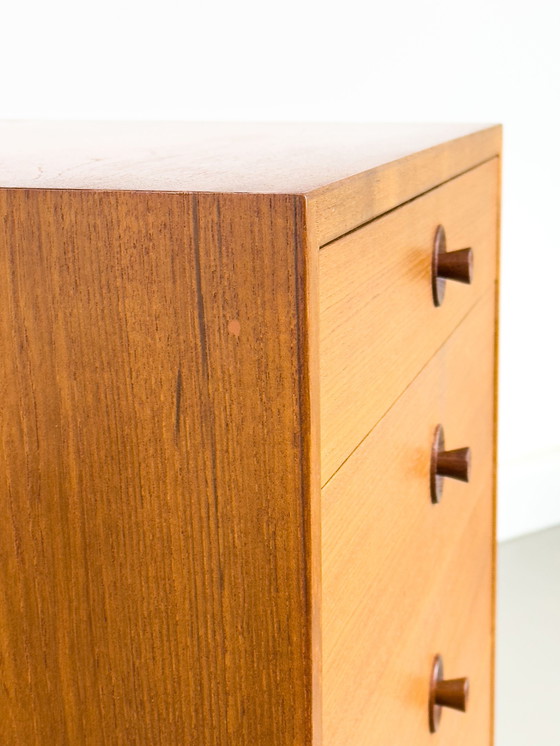 Image 1 of Teak Chest Of Drawers By Børge Mogensen For Karl Andersson & Söner, 1960S