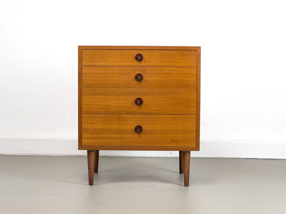 Image 1 of Teak Chest Of Drawers By Børge Mogensen For Karl Andersson & Söner, 1960S