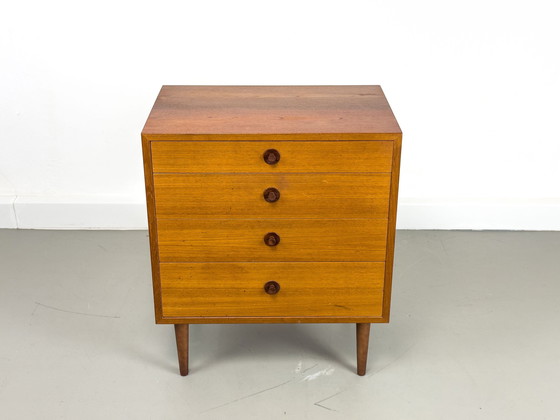 Image 1 of Teak Chest Of Drawers By Børge Mogensen For Karl Andersson & Söner, 1960S