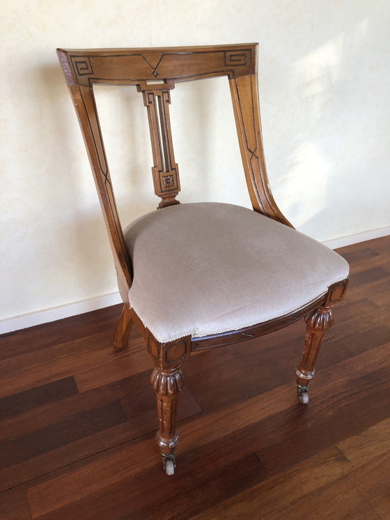 Image 1 of Vintage Dining Room Set With Six Chairs