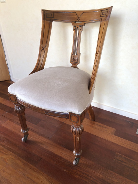 Image 1 of Vintage Dining Room Set With Six Chairs