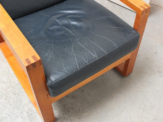 Image 1 of Unique Pair of Modernist Lounge Chairs Van Den Berghe-Pauvers, 1960s