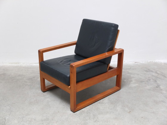 Image 1 of Paire unique de chaises longues modernistes Van Den Berghe-Pauvers, années 1960