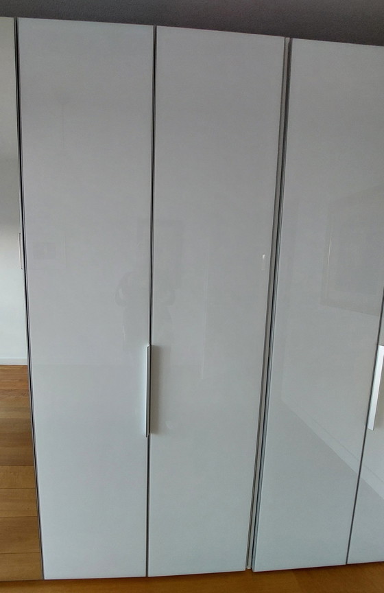 Image 1 of Nolte Cabinet Wall Odessa 3 Folding Door Cabinets And 1 Mirror Cabinet