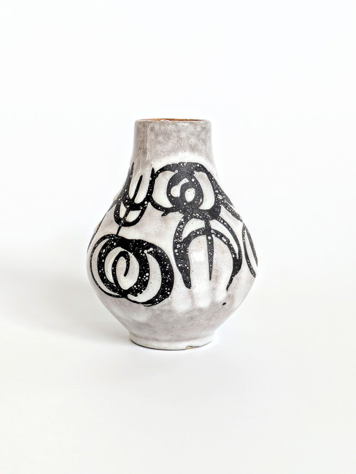 Jasba Ceramic Vase | Midcentury West German Pottery | 1960'S