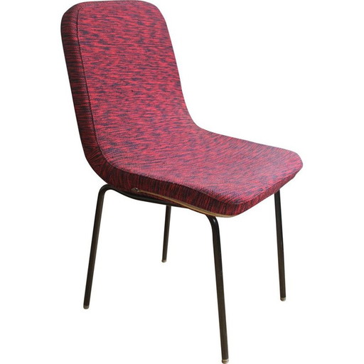 Mid century chair with removable fabric, 1960s
