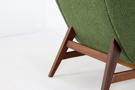 Image 1 of Midcentury Armchair 'Geleen' New Upholstered Vintage