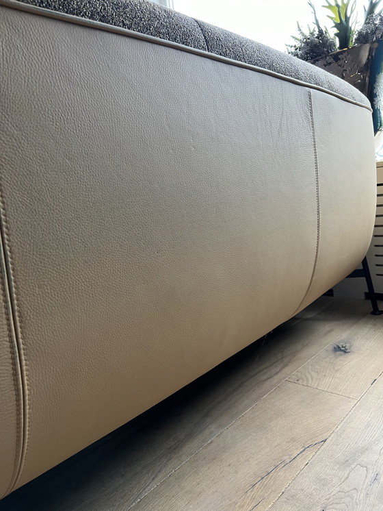 Image 1 of Rien Vermeulen 3-seater designer sofa with 2 footstools