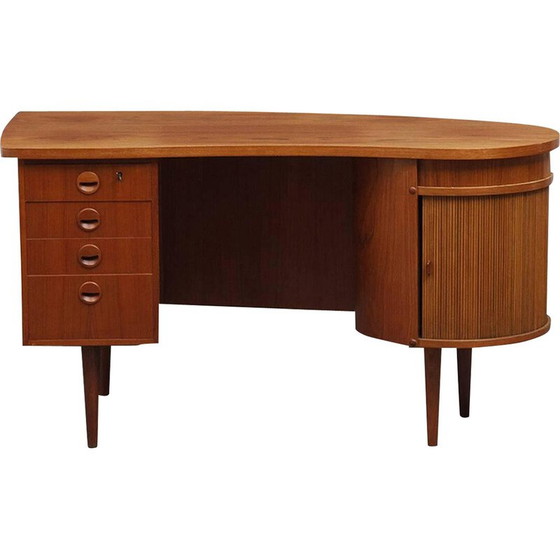 Image 1 of Vintage teak model 54 executive desk by Feldballes Møbelfabrik, 1950