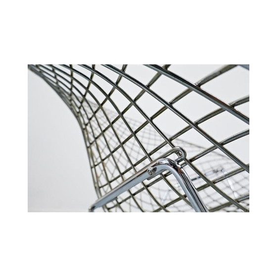 Image 1 of Vintage Diamond Chair By Harry Bertoia For Knoll International