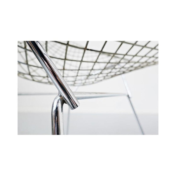 Image 1 of Vintage Diamond Chair By Harry Bertoia For Knoll International