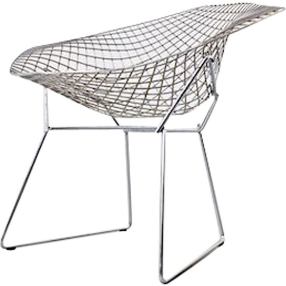 Image 1 of Vintage Diamond Chair By Harry Bertoia For Knoll International