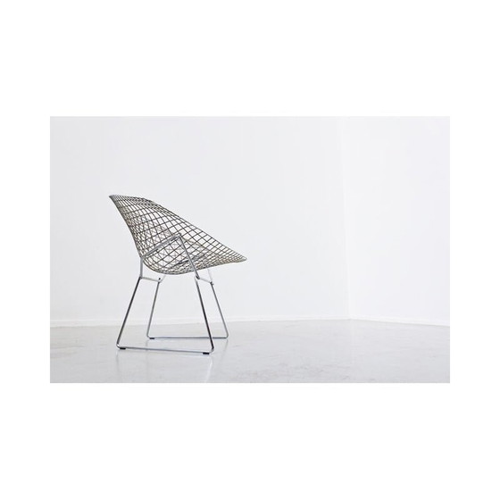 Image 1 of Vintage Diamond Chair By Harry Bertoia For Knoll International