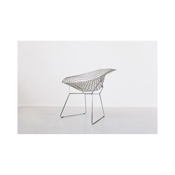 Image 1 of Vintage Diamond Chair By Harry Bertoia For Knoll International