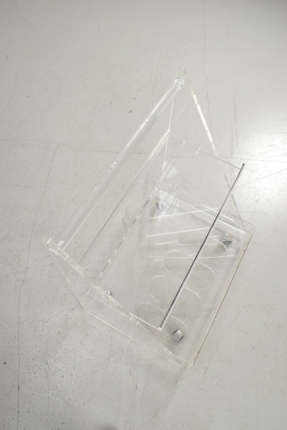 Image 1 of Chariot de bar en plexiglas