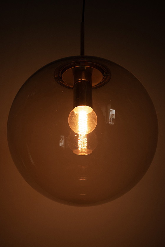 Image 1 of Lampe à ampoule vintage Glashütte Limburg XL