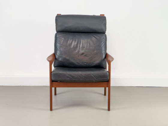 Image 1 of Danish Teak Lounge Chair By Illum Wikkelsø For Niels Eilersen, 1960S